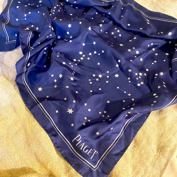 Piaget Accessories - Piaget 100% silk scarf / face mask covering